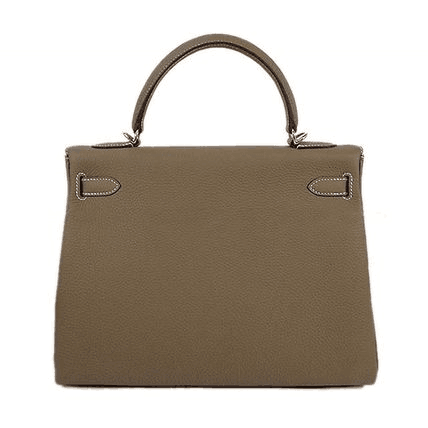 HERMES★ケリー32 レア トゴ エトゥープ シルバー金具★関税込み